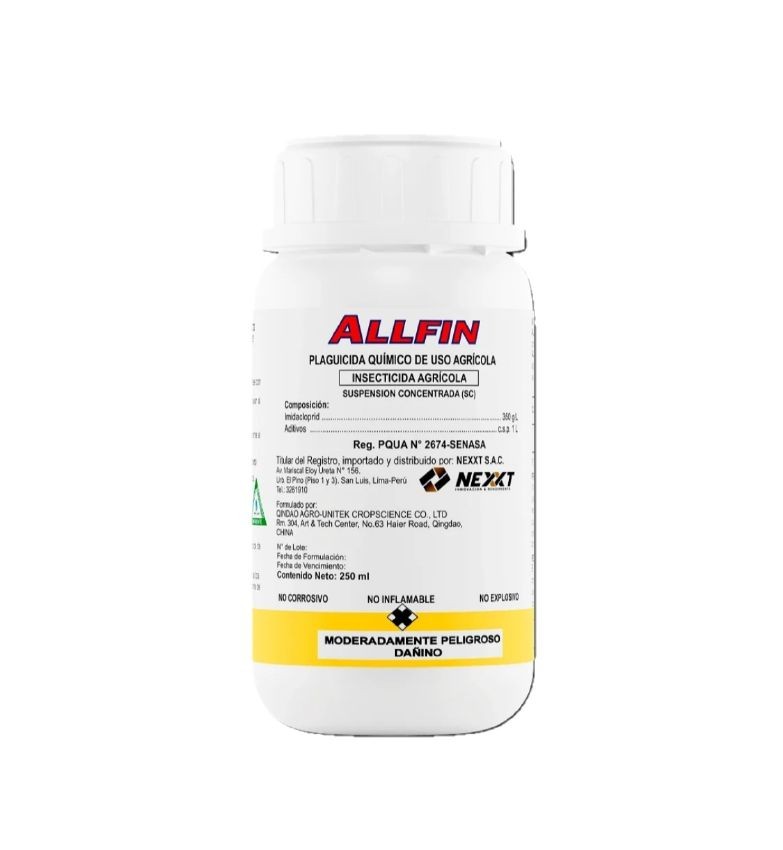 ALLFIN X 250 ML – insecticidas, AgroMartínez Nueva Cajamarca