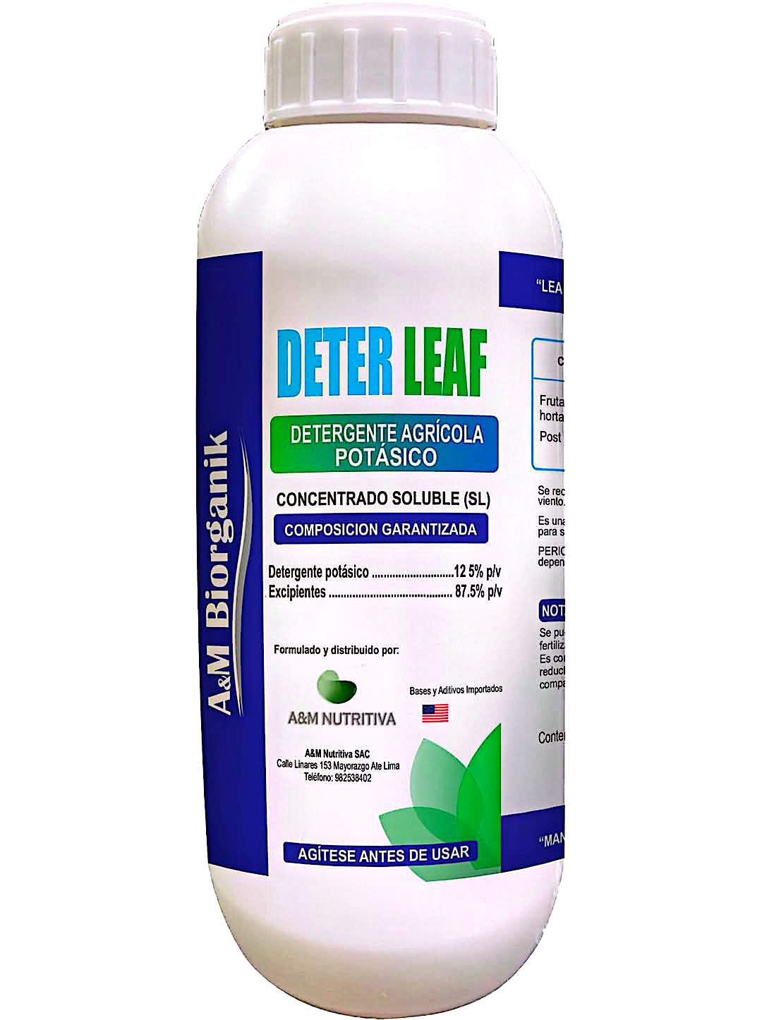 DETER LEAF X LT – foliares, AgroMartínez Nueva Cajamarca