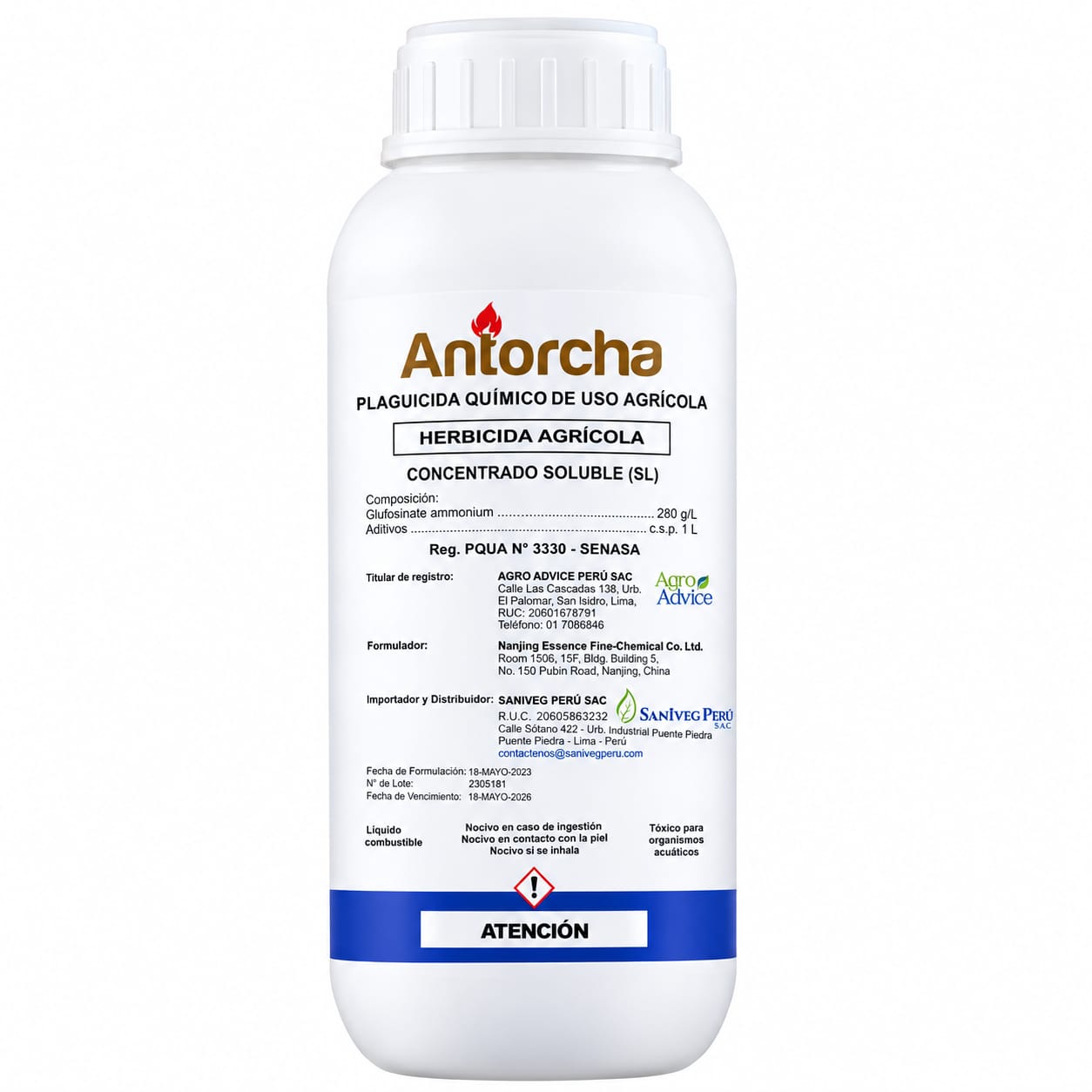ANTORCHA X LT – herbicidas, AgroMartínez Nueva Cajamarca