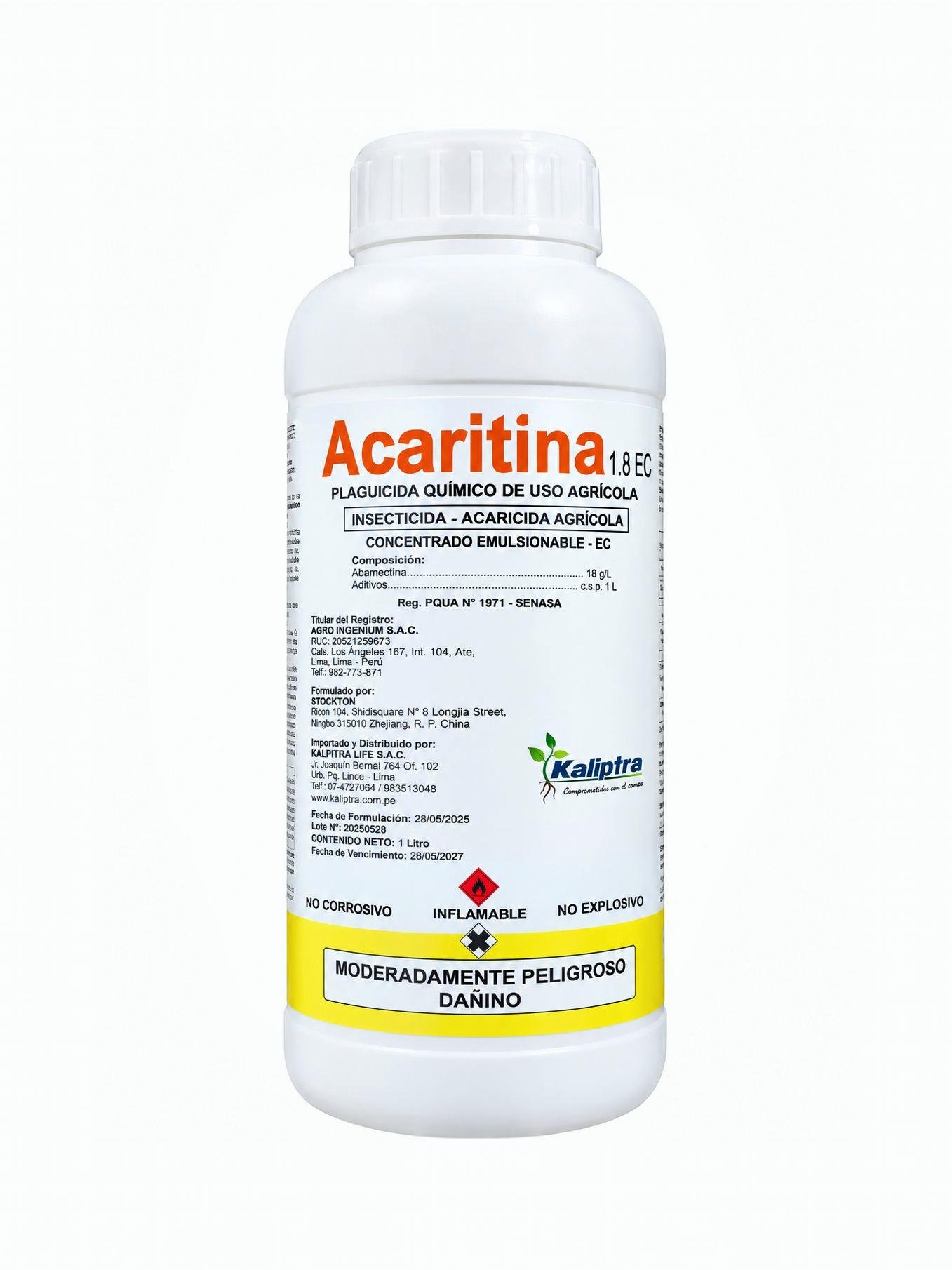 ACARITINA X LT – insecticidas, AgroMartínez Nueva Cajamarca