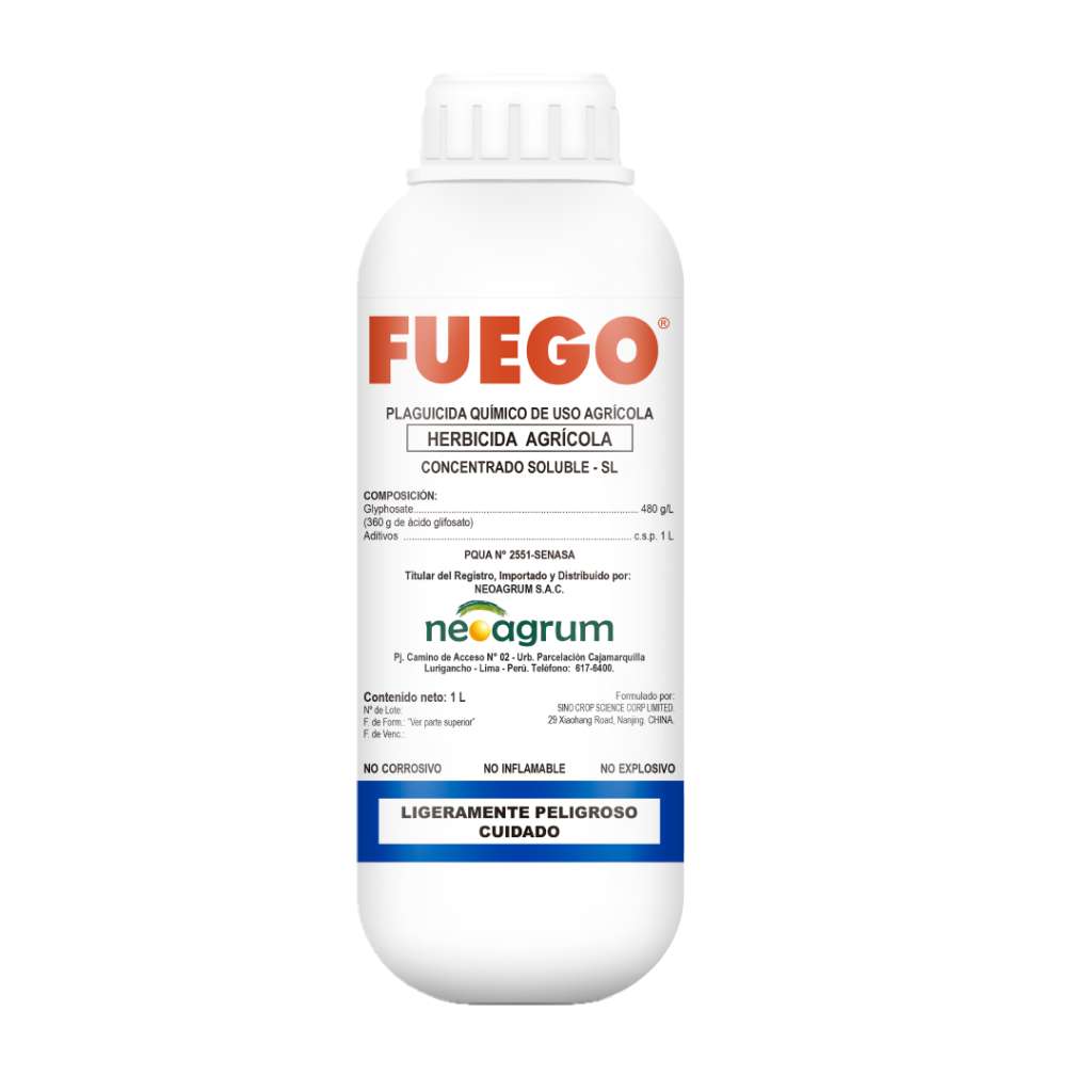 FUEGO X LT – herbicidas, AgroMartínez Nueva Cajamarca