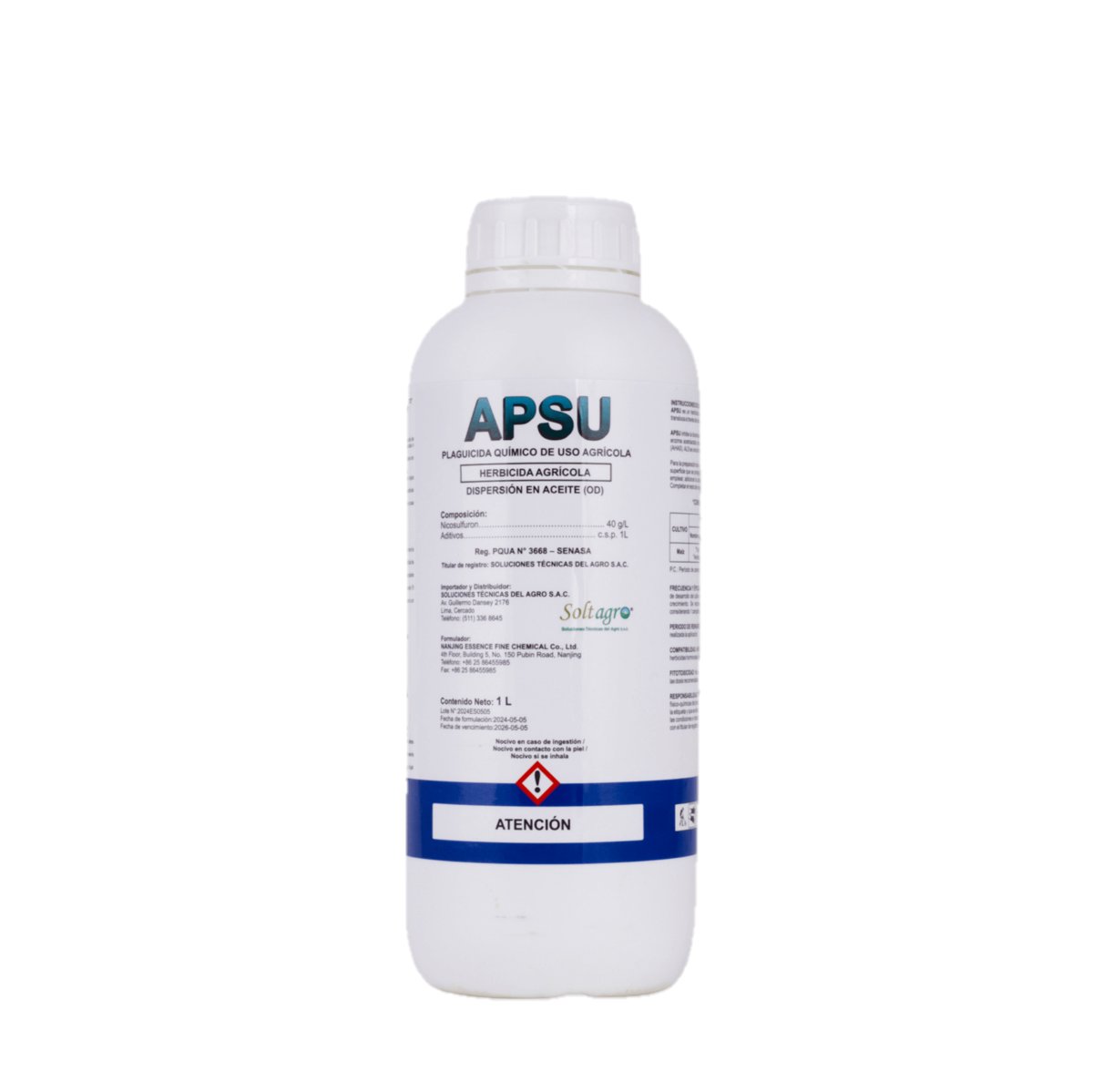 APSU X LT – herbicidas, AgroMartínez Nueva Cajamarca